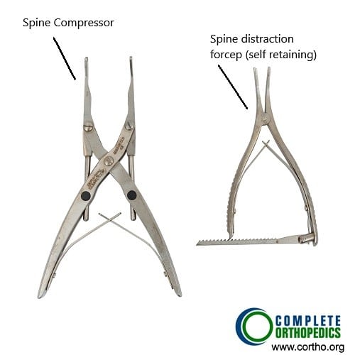 Spine compressor and distraction forceps