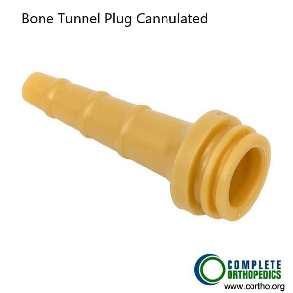 Tapón del túnel óseo utilizado en la reconstrucción del LCA.